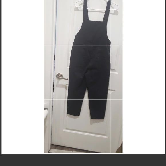 Black overalls jumpsuit - Picture 5 of 8